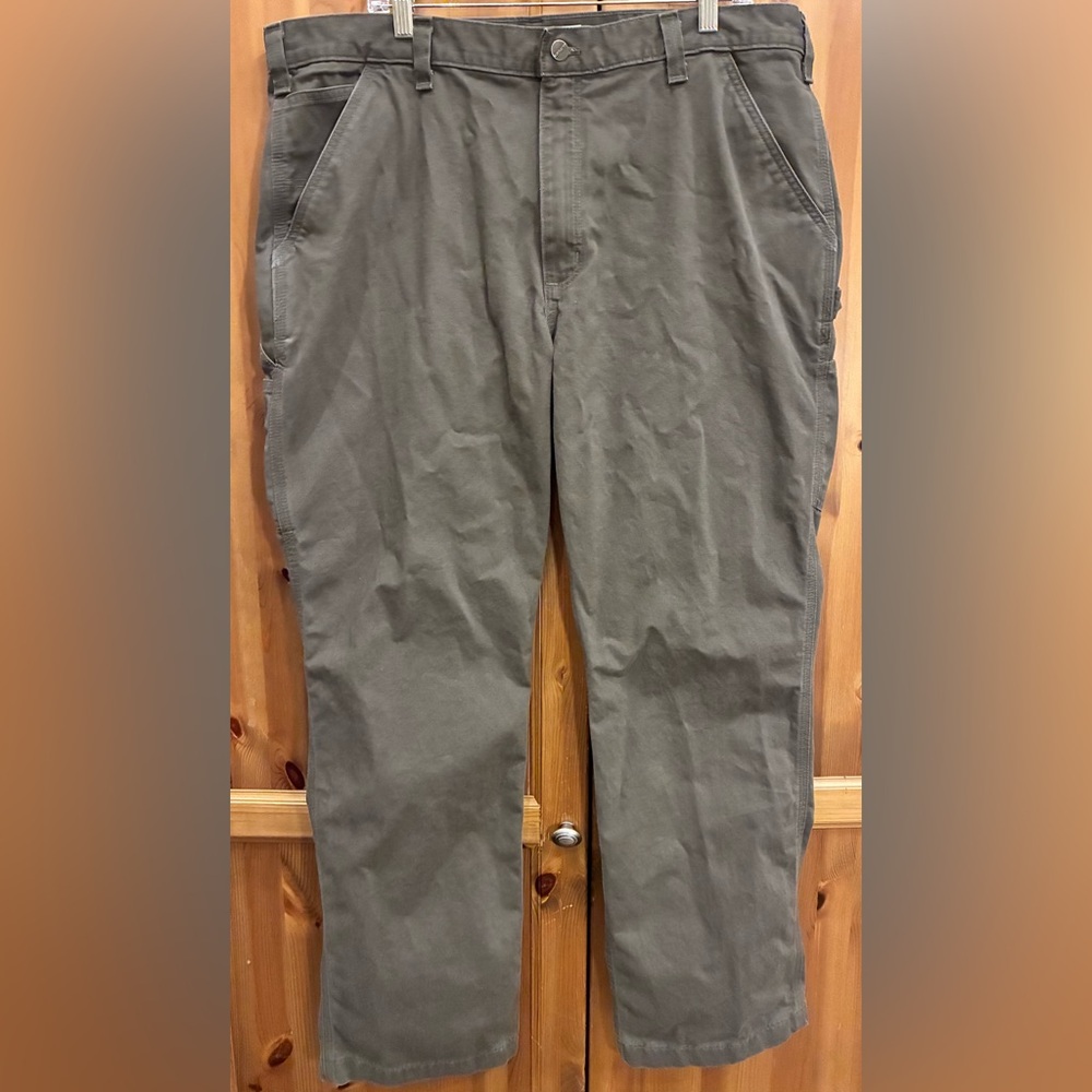 Carhartt Utility Work Pants Relaxed Fit Twill  Dungaree Coffee Brown Mens 40x32